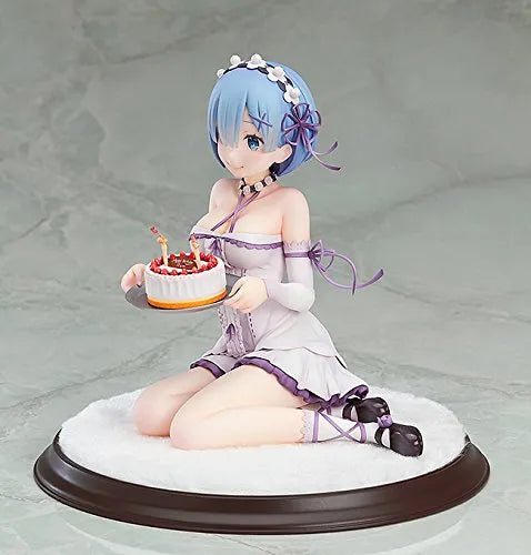 Re:Zero kara Hajimeru Isekai Seikatsu - Rem - 1/7 - Birthday Cake ver. - Re-release (Good Smile Company, Kadokawa)ㅤ – Kadokawa – ActionFigureBrasil