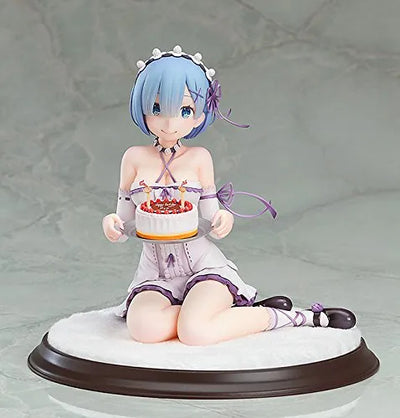 Re:Zero kara Hajimeru Isekai Seikatsu - Rem - 1/7 - Birthday Cake ver. - Re-release (Good Smile Company, Kadokawa)ㅤ – Kadokawa – ActionFigureBrasil — ambientada