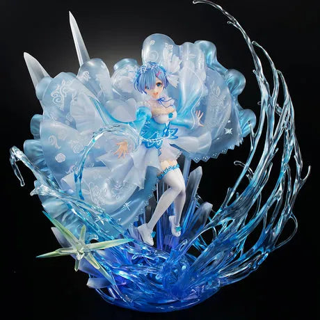 Re:Zero kara Hajimeru Isekai Seikatsu - Rem - 1/7 - Shibuya Scramble Crystal Dress Ver. (Alpha Satellite, eStream) [Shop Exclusive]ㅤ – Alpha Satellite – ActionFigureBrasil