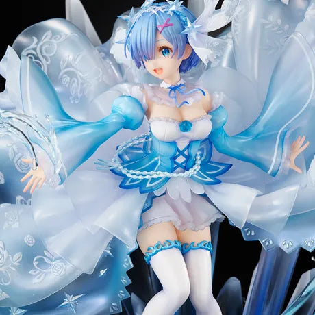 Re:Zero kara Hajimeru Isekai Seikatsu - Rem - 1/7 - Shibuya Scramble Crystal Dress Ver. (Alpha Satellite, eStream) [Shop Exclusive]ㅤ – eStream – ActionFigureBrasil