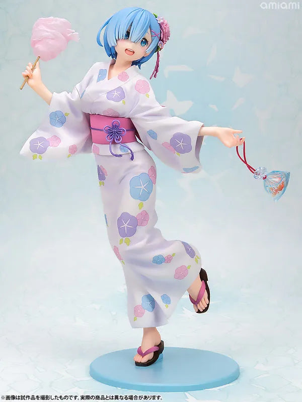 Re:Zero kara Hajimeru Isekai Seikatsu - Rem - 1/7 - Yukata ver. (Kadokawa, Revolve)ㅤ – Kadokawa – ActionFigureBrasil