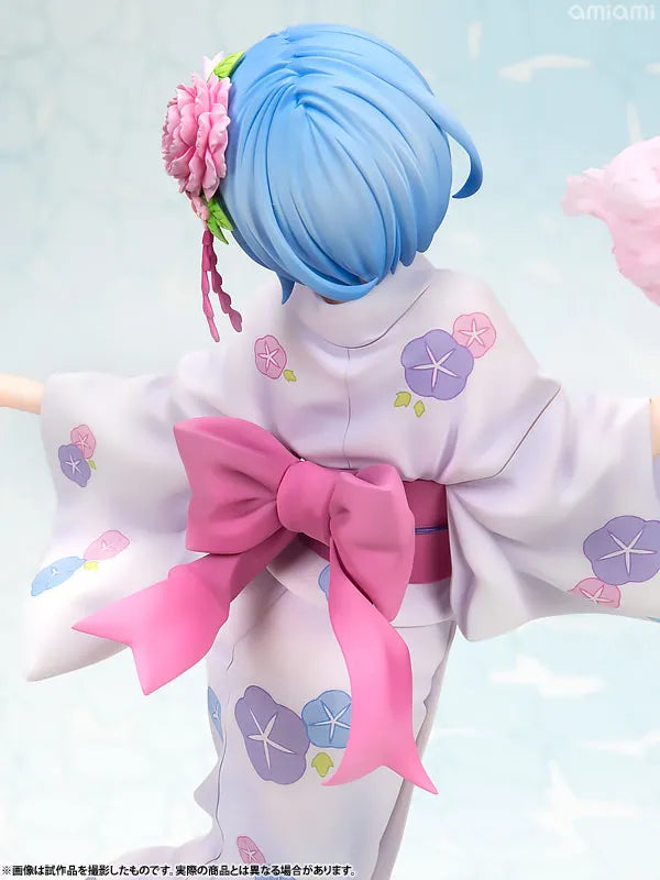 Re:Zero kara Hajimeru Isekai Seikatsu - Rem - 1/7 - Yukata ver. (Kadokawa, Revolve)ㅤ – Kadokawa – ActionFigureBrasil
