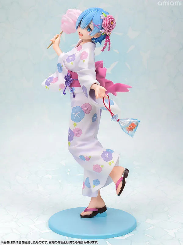 Re:Zero kara Hajimeru Isekai Seikatsu - Rem - 1/7 - Yukata ver. (Kadokawa, Revolve)ㅤ – Kadokawa – ActionFigureBrasil