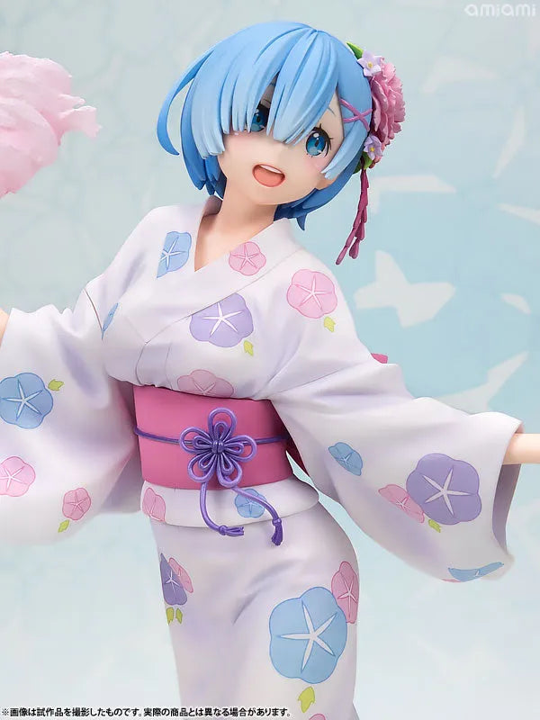 Re:Zero kara Hajimeru Isekai Seikatsu - Rem - 1/7 - Yukata ver. (Kadokawa, Revolve)ㅤ – Kadokawa – ActionFigureBrasil