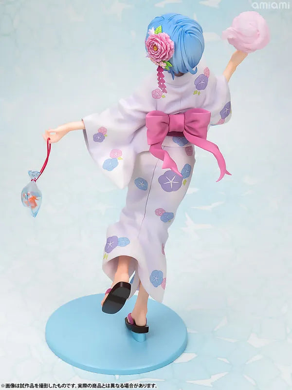 Re:Zero kara Hajimeru Isekai Seikatsu - Rem - 1/7 - Yukata ver. (Kadokawa, Revolve)ㅤ – Kadokawa – ActionFigureBrasil