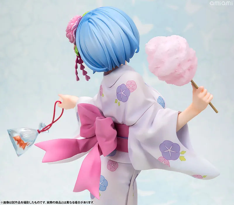 Re:Zero kara Hajimeru Isekai Seikatsu - Rem - 1/7 - Yukata ver. (Kadokawa, Revolve)ㅤ – Kadokawa – ActionFigureBrasil