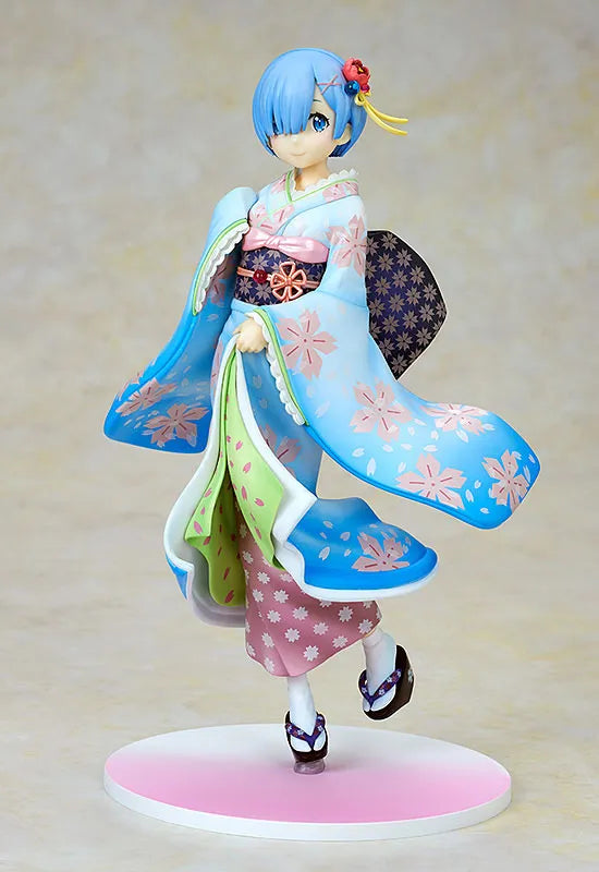 Re:Zero kara Hajimeru Isekai Seikatsu - Rem - 1/8 - Ukiyo-e Cherry Blossom Ver. (Kadokawa)ㅤ – Kadokawa – ActionFigureBrasil