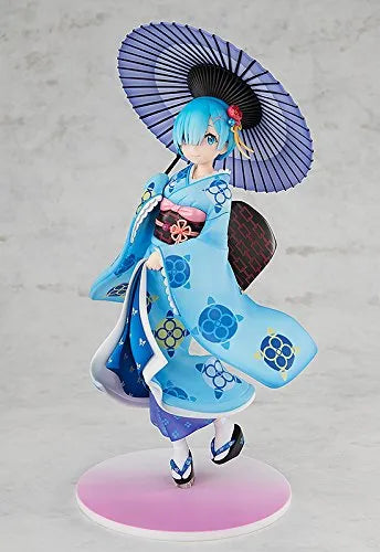 Re:Zero kara Hajimeru Isekai Seikatsu - Rem - 1/8 - Ukiyo-e ver. (Kadokawa)ㅤ – Kadokawa – ActionFigureBrasil — com base expositora