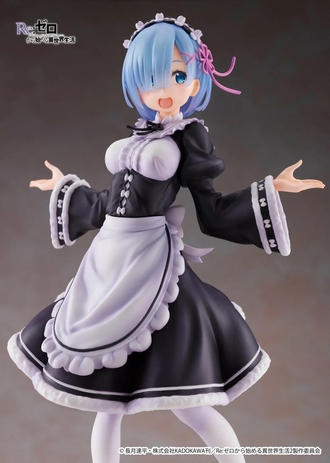 Re:Zero kara Hajimeru Isekai Seikatsu - Rem - Artist MasterPiece - Winter Maid Image ver. (Taito)ㅤ – Taito – ActionFigureBrasil