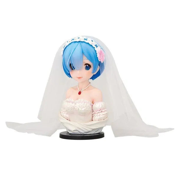 Re:Zero kara Hajimeru Isekai Seikatsu - Rem - ArtScale - Bust - Ichiban Kuji Re:Zero kara Hajimeru Isekai Seikatsu ~Yumemiru, Mirai no Monogatari~ - Wedding Ver. - A Prize (Bandai Spirits)ㅤ – Bandai Spirits – ActionFigureBrasil