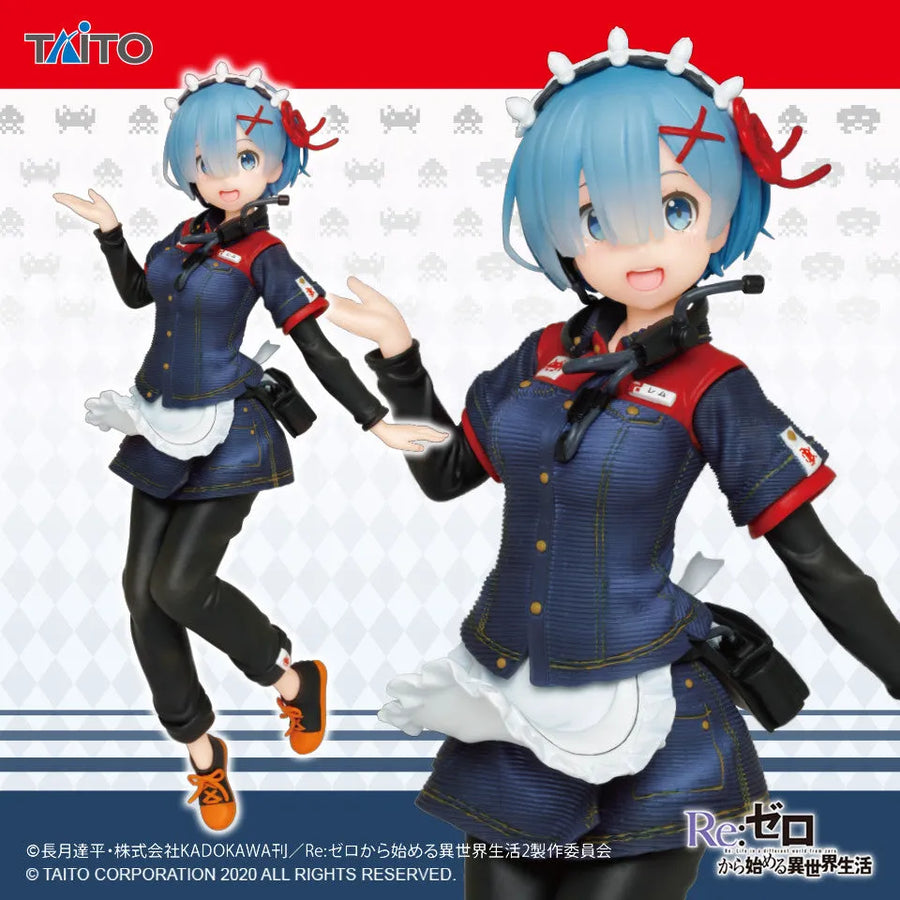 Re:Zero kara Hajimeru Isekai Seikatsu - Rem - Coreful Figure - Taito Uniform ver. (Taito)ㅤ – Taito – ActionFigureBrasil