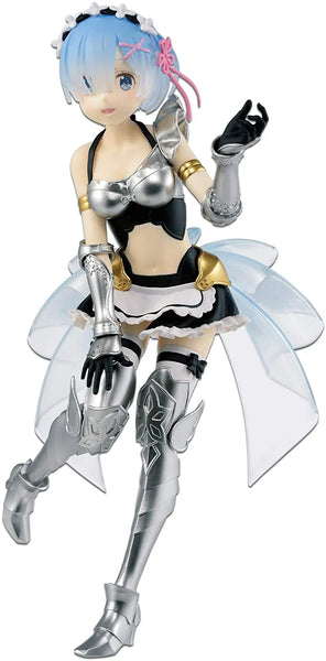 Re:Zero kara Hajimeru Isekai Seikatsu - Rem - EXQ Figure - vol.4, Maid Armor Ver. (Bandai Spirits)ㅤ – Bandai Spirits – ActionFigureBrasil