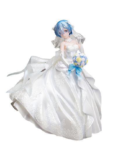 Re:Zero kara Hajimeru Isekai Seikatsu - Rem - F:Nex - 1/7 - Wedding Dress (FuRyu) [Shop Exclusive]ㅤ – FuRyu – ActionFigureBrasil
