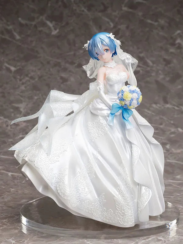 Re:Zero kara Hajimeru Isekai Seikatsu - Rem - F:Nex - 1/7 - Wedding Dress (FuRyu) [Shop Exclusive]ㅤ – FuRyu – ActionFigureBrasil