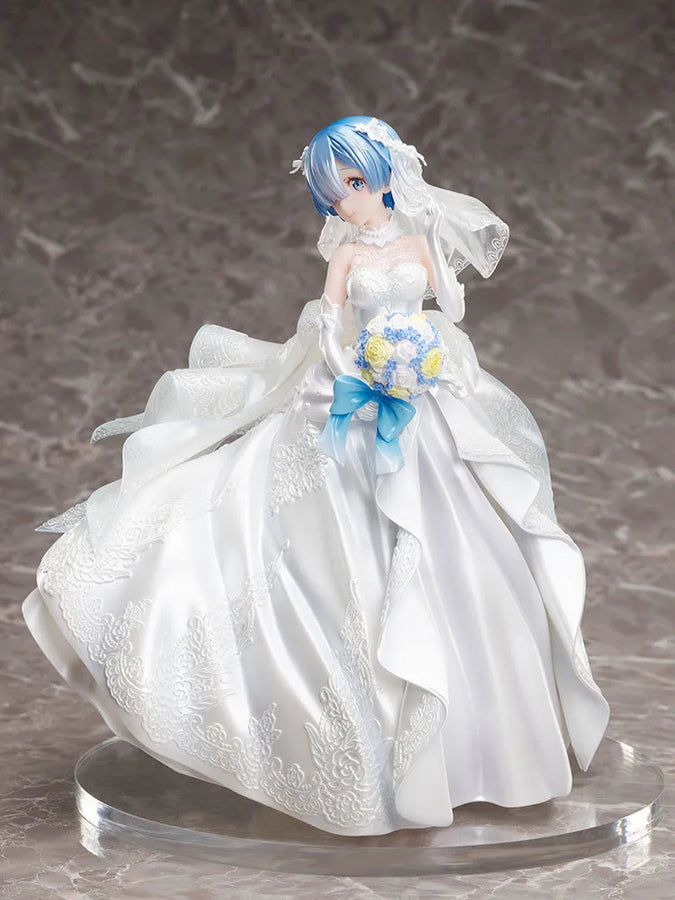 Re:Zero kara Hajimeru Isekai Seikatsu - Rem - F:Nex - 1/7 - Wedding Dress (FuRyu) [Shop Exclusive]ㅤ – FuRyu – ActionFigureBrasil