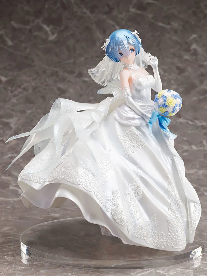 Re:Zero kara Hajimeru Isekai Seikatsu - Rem - F:Nex - 1/7 - Wedding Dress (FuRyu) [Shop Exclusive]ㅤ – FuRyu – ActionFigureBrasil