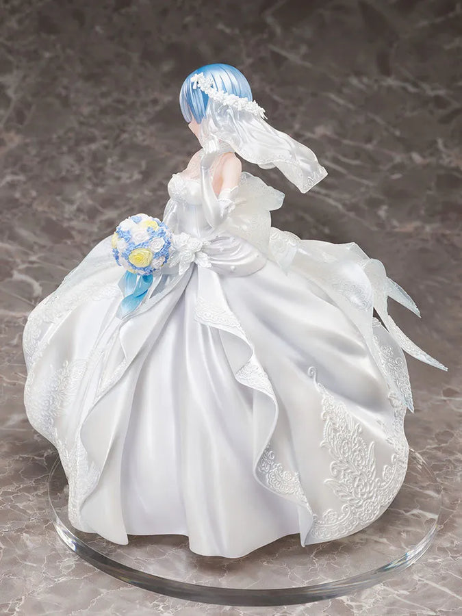 Re:Zero kara Hajimeru Isekai Seikatsu - Rem - F:Nex - 1/7 - Wedding Dress (FuRyu) [Shop Exclusive]ㅤ – FuRyu – ActionFigureBrasil