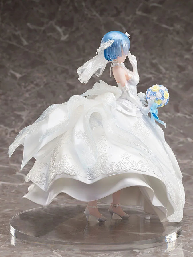 Re:Zero kara Hajimeru Isekai Seikatsu - Rem - F:Nex - 1/7 - Wedding Dress (FuRyu) [Shop Exclusive]ㅤ – FuRyu – ActionFigureBrasil