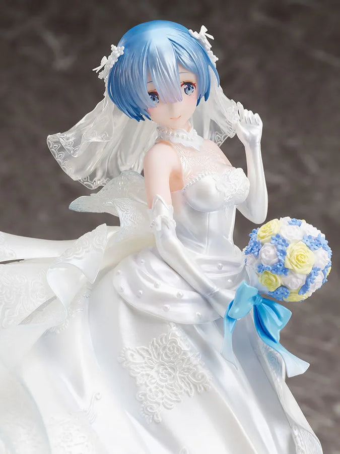 Re:Zero kara Hajimeru Isekai Seikatsu - Rem - F:Nex - 1/7 - Wedding Dress (FuRyu) [Shop Exclusive]ㅤ – FuRyu – ActionFigureBrasil