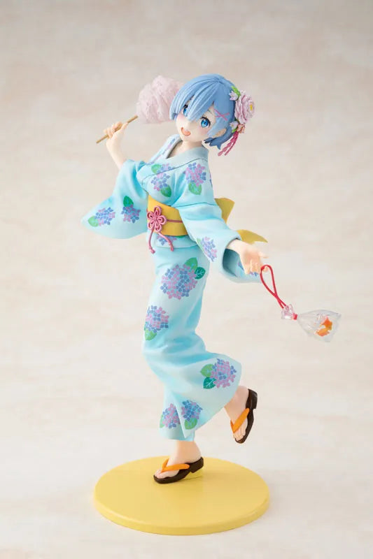 Re:Zero kara Hajimeru Isekai Seikatsu - Rem - KD Colle - 1/7 - Yukata Ver., Repaint (Kadokawa, Revolve)ㅤ – Kadokawa – ActionFigureBrasil