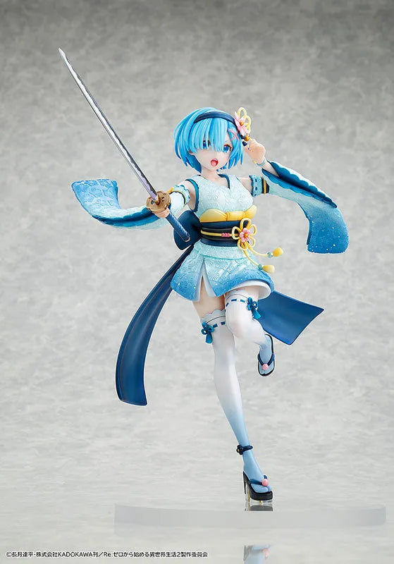 Re:Zero kara Hajimeru Isekai Seikatsu - Rem - KDcolle - 1/7 - Combat Outfit Ver. (Kadokawa)ㅤ – Kadokawa – ActionFigureBrasil