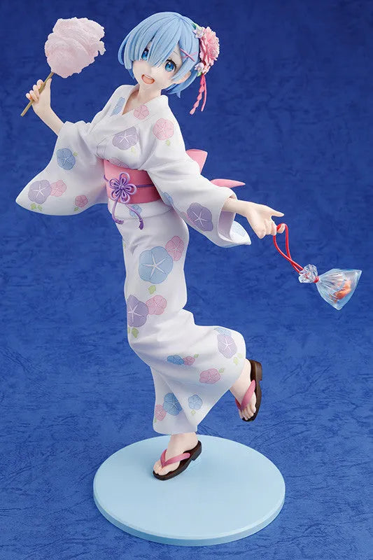 Re:Zero kara Hajimeru Isekai Seikatsu - Rem - KDcolle - 1/7 - Yukata ver. - Renewal Package (Kadokawa, Revolve) [Shop Exclusive]ㅤ – Kadokawa – ActionFigureBrasil