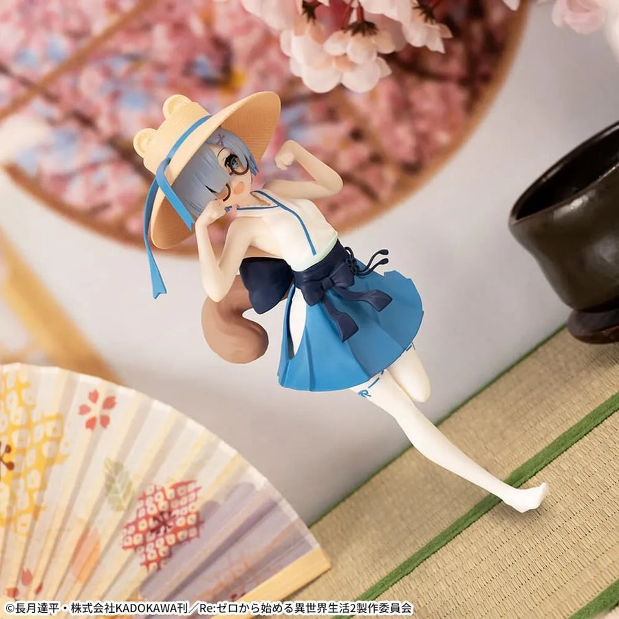 Re:Zero kara Hajimeru Isekai Seikatsu - Rem - Luminasta - Ponpoko Tanuki (SEGA)ㅤ – SEGA – ActionFigureBrasil