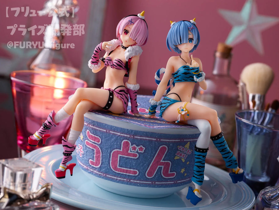 Re:Zero kara Hajimeru Isekai Seikatsu - Rem - Noodle Stopper Figure - Oni Ishou (FuRyu)ㅤ – FuRyu – ActionFigureBrasil