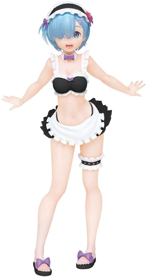 Re:Zero kara Hajimeru Isekai Seikatsu - Rem - Precious Figure - Original Maid Swimsuit Ver., Renewal (Taito)ㅤ – Taito – ActionFigureBrasil
