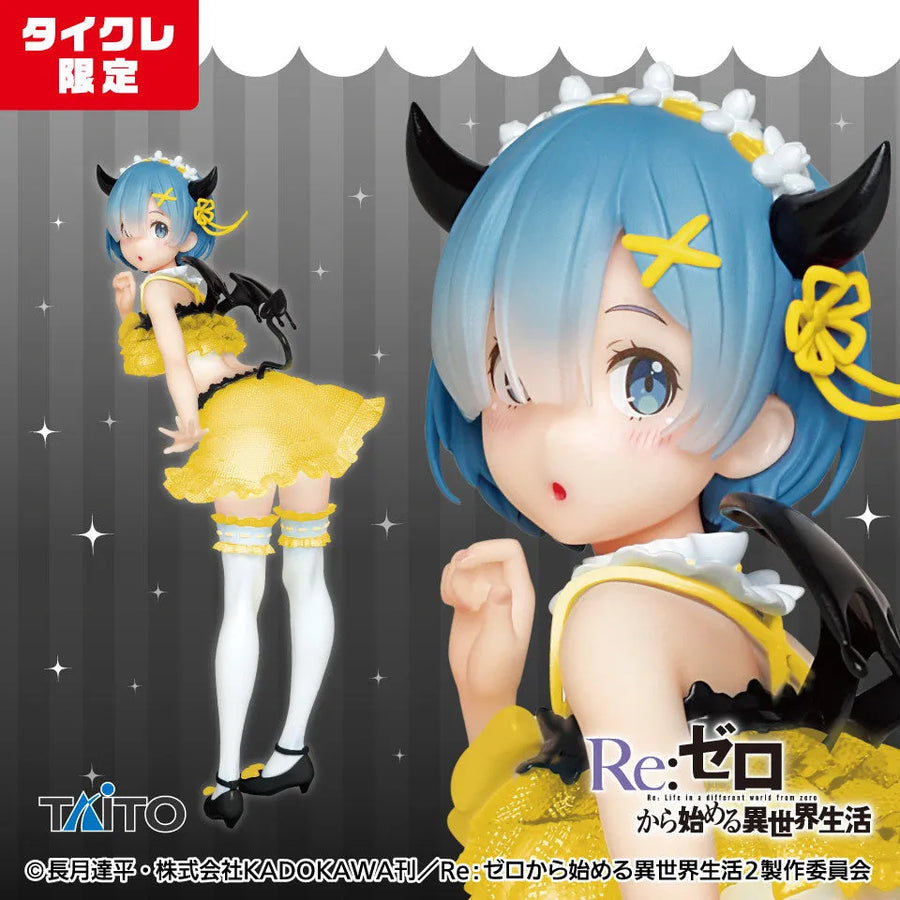 Re:Zero kara Hajimeru Isekai Seikatsu - Rem - Precious Figure - Pretty Little Devil Renewal ver. - Taito Online Crane Limited (Taito)ㅤ – Taito – ActionFigureBrasil