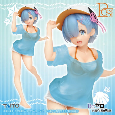 Re:Zero kara Hajimeru Isekai Seikatsu - Rem - Precious Figure - T-shirt Swimsuit ver., Renewal (Taito)ㅤ – Taito – ActionFigureBrasil