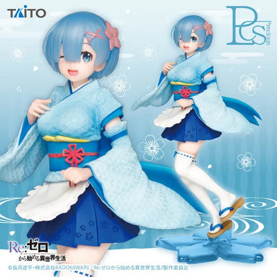 Re:Zero kara Hajimeru Isekai Seikatsu - Rem - Precious Figure - Wafuu Maid ver. (Taito)ㅤ – Taito – ActionFigureBrasil