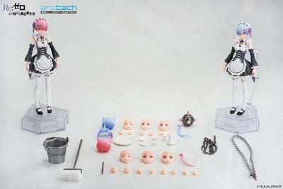 Re:Zero kara Hajimeru Isekai Seikatsu - Rem&Ram - ARCTECH Series (Apex)ㅤ – APEX – ActionFigureBrasil — com base expositora