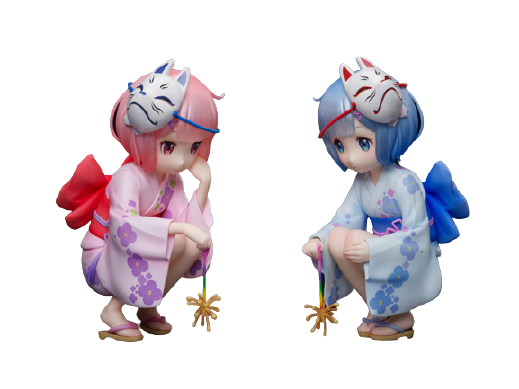 Re:Zero kara Hajimeru Isekai Seikatsu - Rem - Ram - F:Nex - 1/7 - Younatsu no Omohide (FuRyu) [Shop Exclusive]ㅤ – FuRyu – ActionFigureBrasil