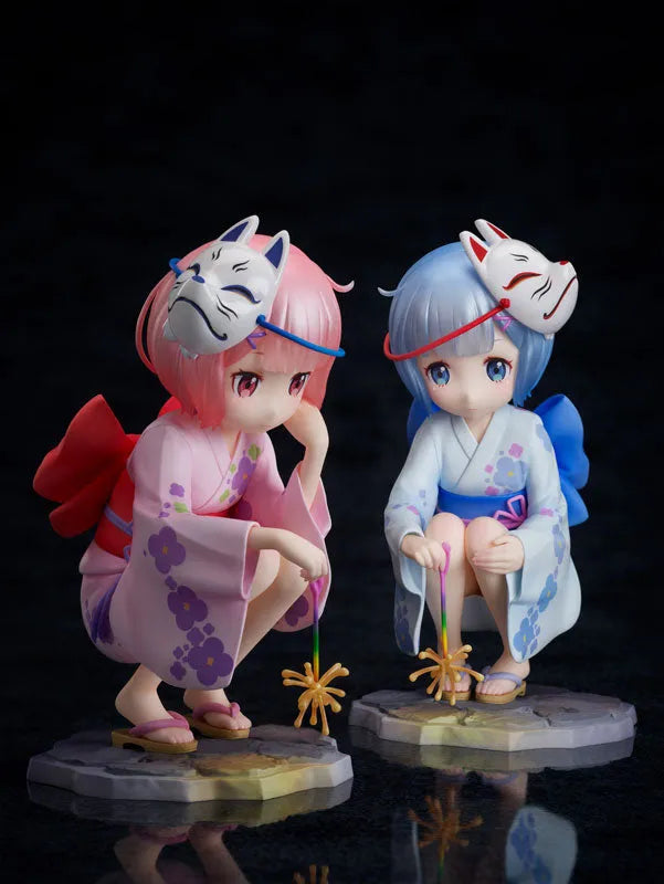 Re:Zero kara Hajimeru Isekai Seikatsu - Rem - Ram - F:Nex - 1/7 - Younatsu no Omohide (FuRyu) [Shop Exclusive]ㅤ – FuRyu – ActionFigureBrasil