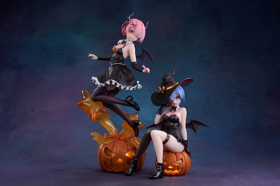 Re:Zero kara Hajimeru Isekai Seikatsu - Rem&Ram - KDcolle - 1/7 - Phantom Night Wizard Ver. (AniMester, Kadokawa) [Shop Exclusive]ㅤ – Kadokawa – ActionFigureBrasil