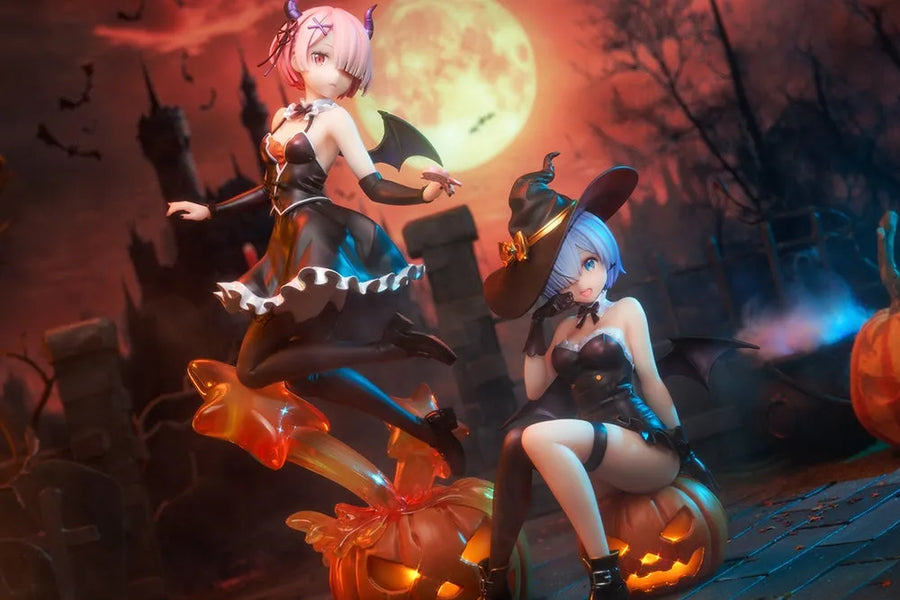 Re:Zero kara Hajimeru Isekai Seikatsu - Rem&Ram - KDcolle - 1/7 - Phantom Night Wizard Ver. (AniMester, Kadokawa) [Shop Exclusive]ㅤ – Kadokawa – ActionFigureBrasil