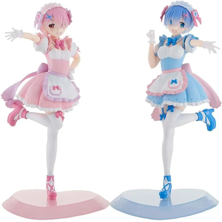 Re:Zero kara Hajimeru Isekai Seikatsu - Rem&Ram - Tenitol - Yumekawa Maid (FuRyu)ㅤ – FuRyu – ActionFigureBrasil