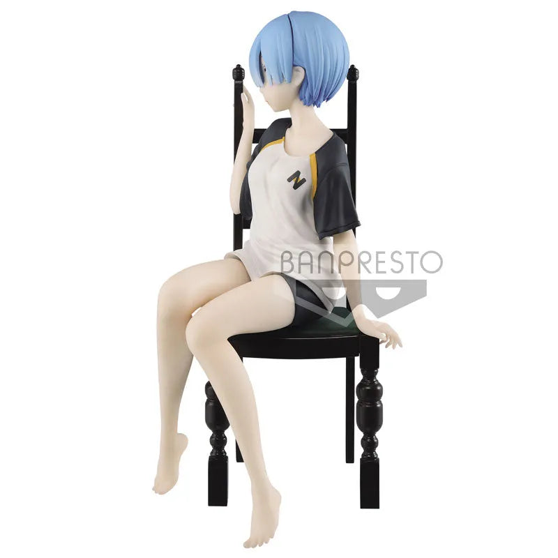 Re:Zero kara Hajimeru Isekai Seikatsu - Rem - Relax Time - T-Shirt Ver. (Bandai Spirits)ㅤ – Bandai Spirits – ActionFigureBrasil
