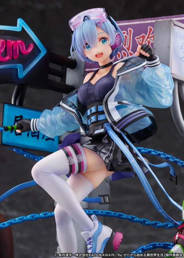Re:Zero kara Hajimeru Isekai Seikatsu - Rem - Shibuya Scramble Figure - 1/7 - Neon City Ver. (Alpha Satellite) [Shop Exclusive]ㅤ – eStream – ActionFigureBrasil