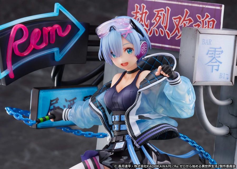 Re:Zero kara Hajimeru Isekai Seikatsu - Rem - Shibuya Scramble Figure - 1/7 - Neon City Ver. (Alpha Satellite) [Shop Exclusive]ㅤ – eStream – ActionFigureBrasil