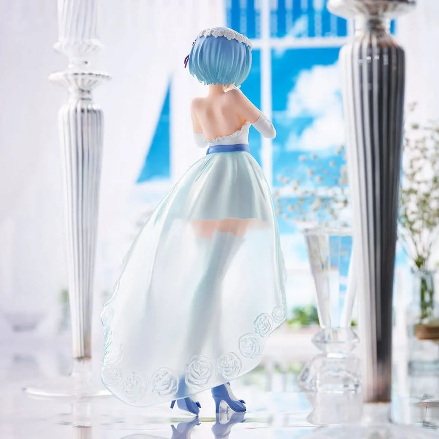 Re:Zero kara Hajimeru Isekai Seikatsu - Rem - SPM Figure - Bridal dress Ver. (SEGA)ㅤ – SEGA – ActionFigureBrasil