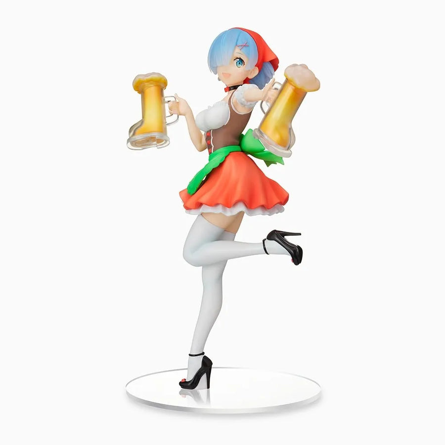 Re:Zero kara Hajimeru Isekai Seikatsu - Rem - SPM Figure - Oktoberfest Ver. (SEGA)ㅤ – SEGA – ActionFigureBrasil