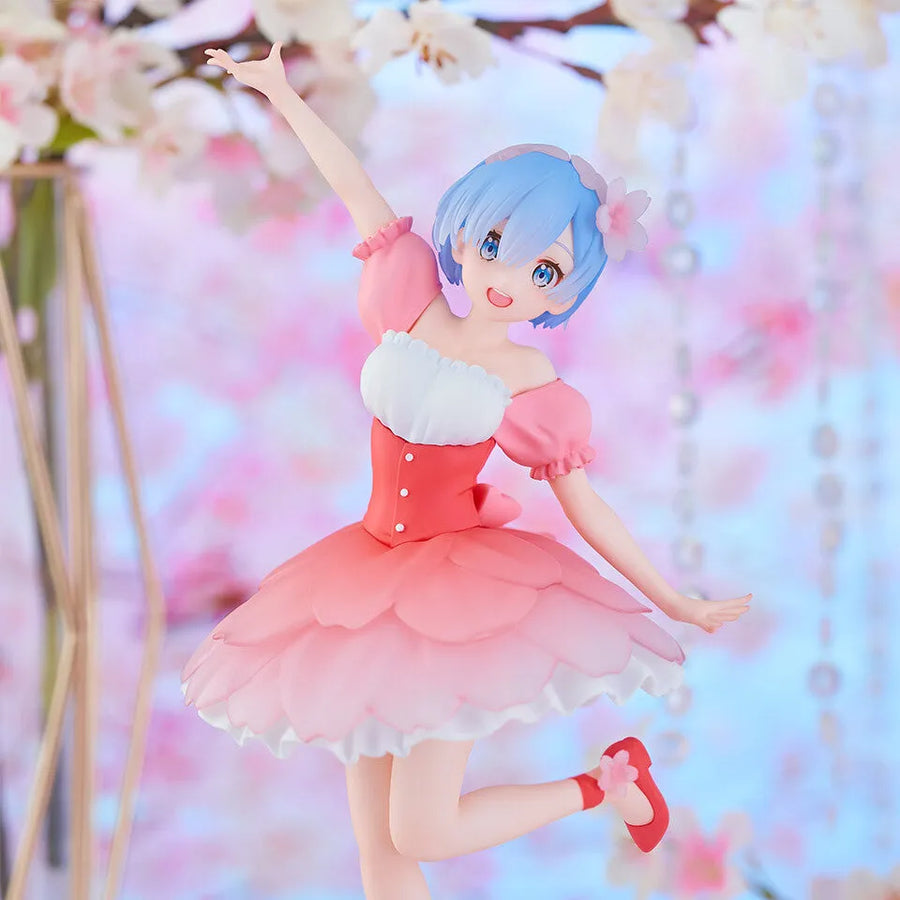 Re:Zero kara Hajimeru Isekai Seikatsu - Rem - Trio-Try-iT - Cherry Blossom (FuRyu)ㅤ – FuRyu – ActionFigureBrasil