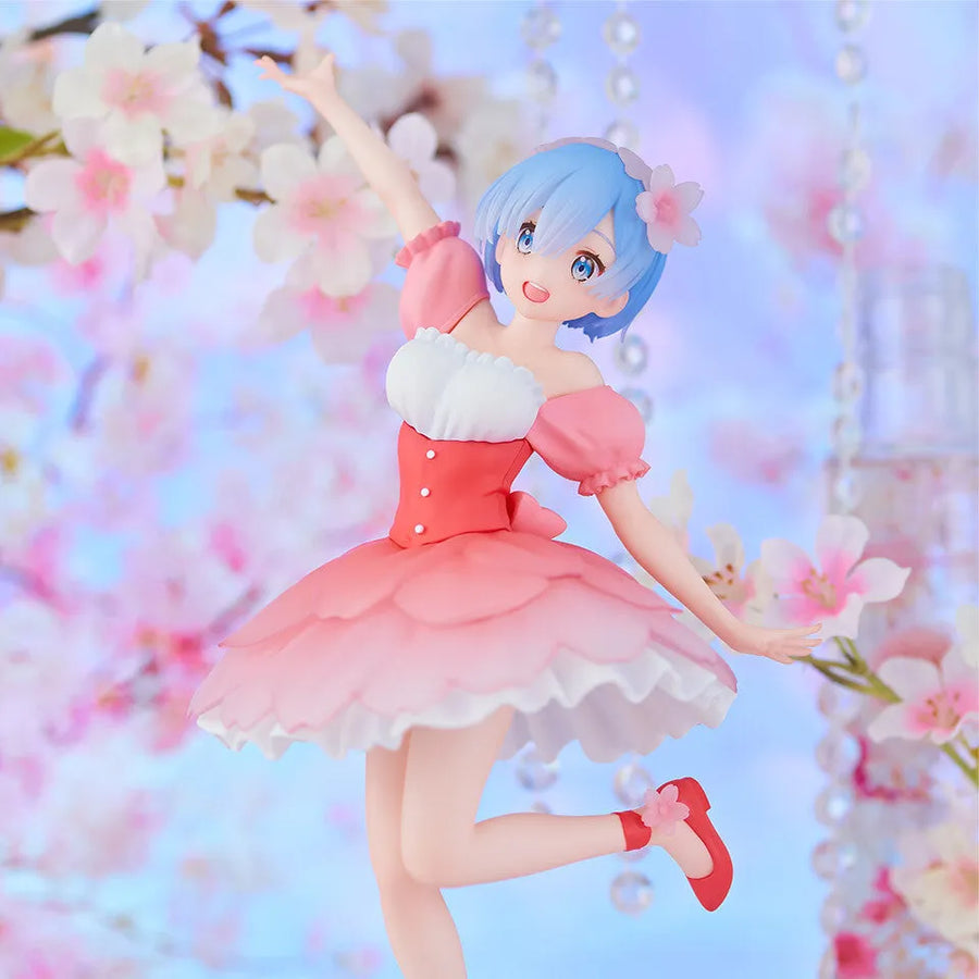 Re:Zero kara Hajimeru Isekai Seikatsu - Rem - Trio-Try-iT - Cherry Blossom (FuRyu)ㅤ – FuRyu – ActionFigureBrasil