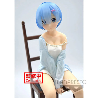 Re:ZERO -Starting Life in Another World- -Relax time- Rem (Game-prize)ㅤ – Bandai Spirits – ActionFigureBrasil — embalagem