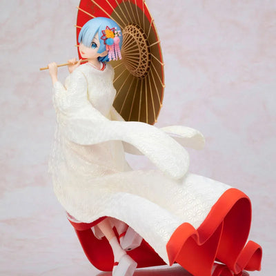 Re:ZERO -Starting Life in Another World- Rem -White Wedding Kimono- 1/7ㅤ – FuRyu – ActionFigureBrasil — com base expositora