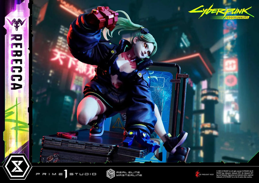 Rebecca (Deluxe Bonus Version) Cyberpunk: Edgerunners – Prime1Studio – ActionFigure Brasil