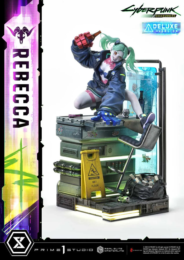 Rebecca (Deluxe Bonus Version) Cyberpunk: Edgerunners – Prime1Studio – ActionFigure Brasil