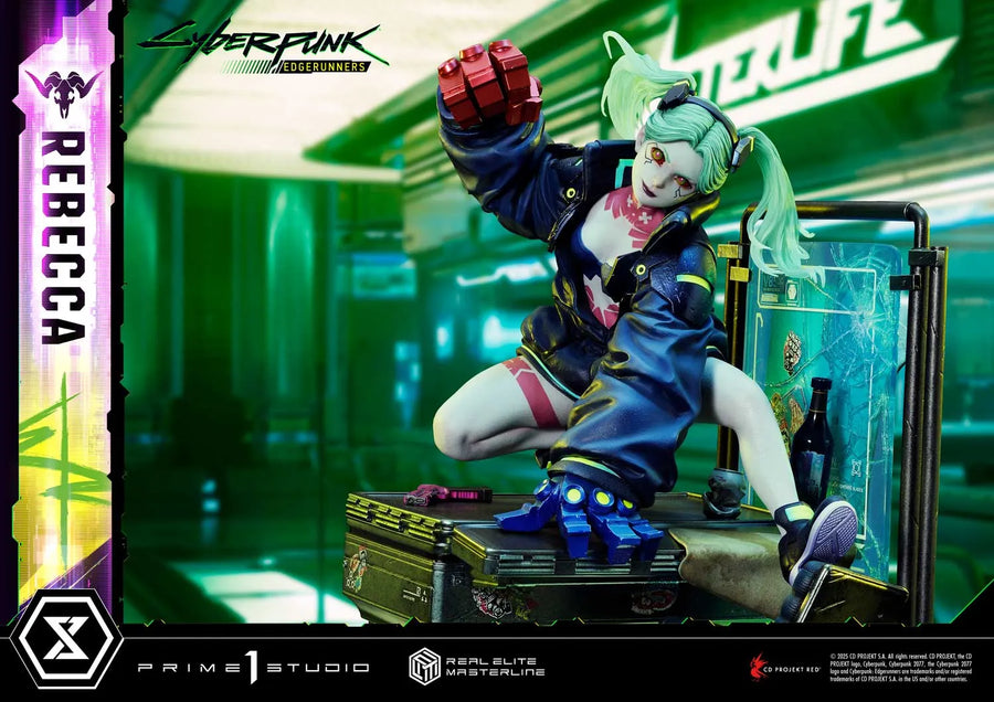 Rebecca (Deluxe Bonus Version) Cyberpunk: Edgerunners – Prime1Studio – ActionFigure Brasil